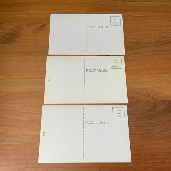 VINTAGE COMIC POSTCARDS - CURTEICH LOT OF 3 #P-191, P-215, P-237 - Picture 2 of 2